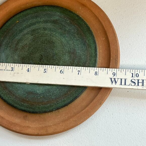 Vintage Dome Lid Butter Dish Art Studio Pottery Covered 2Piece Artist Signed 70s - Picture 5 of 14